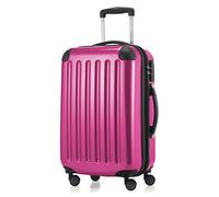 HAUPTSTADTKOFFER - Alex - Carry on Luggage Suitcase Hardside Spinner Trolley Expandable 20", Pink