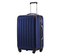 Hauptstadtkoffer Alex Expandable Hard Shell Suitcase 65 cm (74 L) with TSA Lock, Durable Travel Trolley with 4 Double Wheels, Darkblue