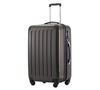 HAUPTSTADTKOFFER - Alex - Luggage Suitcase Hardside Spinner Trolley 4 Wheel Expandable, 65cm, TSA, graphite