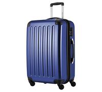 HAUPTSTADTKOFFER - Alex - Luggage Suitcase Hardside Spinner Trolley 4 Wheel Expandable, 65cm, dark blue