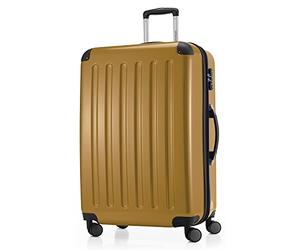 Hauptstadtkoffer - Alex - Hardshell Suitcase, Large Luggage, 4 Double Wheels, TSA, 75 cm, 119 liters, Autumn Gold