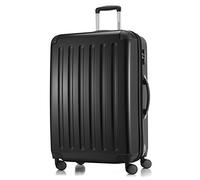 HAUPTSTADTKOFFER - ALEX - Hardshell suitcase, Large luggage, 4 double wheels, TSA, 75 cm, 119 liters, Black