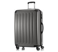 HAUPTSTADTKOFFER - Alex - Luggage Suitcase Hardside Spinner Trolley 4 Wheel Expandable, 75cm, TSA, titan