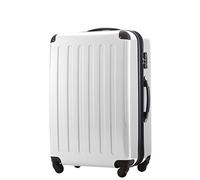 HAUPTSTADTKOFFER - Alex - Hardshell Suitcase, Large Luggage, 4 Wheels, TSA, 75 cm, 119 liters, White