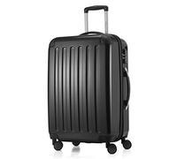 HAUPTSTADTKOFFER - Alex - Hardshell Suitcase, Medium Size Luggage, 4 Wheels, TSA, 65 cm, 74 liters, Black