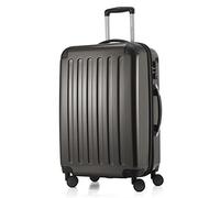 HAUPTSTADTKOFFER - Alex - Luggage Suitcase Hardside Spinner Trolley 4 Wheel Expandable, 65cm, TSA, graphite