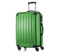HAUPTSTADTKOFFER - Alex - Luggage Suitcase Hardside Spinner Trolley 4 Wheel Expandable, 65cm, green