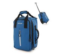 Hauptstadtkoffer Blnbag M7 Seat Case, 40 x 20 x 25 cm, Waterproof Material, Lightweight Carrying Case, Max. 20 L, Airplane Bag, 2 Rolls, Padded Laptop Pocket, Blue, Mini, Classic