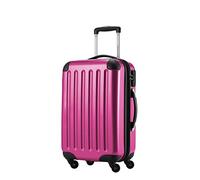HAUPTSTADTKOFFER® · Hard-Side Cabin Luggage Magenta high Gloss · Dimension ca. 55 x 35 x 20 cm + 4 cm Volume Expansion · max. 45 Liter Filling Volume