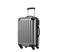 Hauptstadtkoffer® · Hard-Side Cabin Luggage Silver high Gloss · Dimension ca. 55 x 35 x 20 cm + 4 cm Volume Expansion · max. 45 Liter Filling Volume