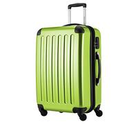 HAUPTSTADTKOFFER® · Hard-Side Suitcase APPLEGREEN high Gloss · Dimension ca. 63 x 42 x 28 cm + 4 cm Volume Expansion · max. 87 Liter Filling Volume