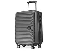 Hauptstadtkoffer - MITTE - Hand Luggage 55x40x23 cm, Cabin Trolley with Extension, TSA, 4 Double Wheels, 55 cm, 55 liters, Graphite