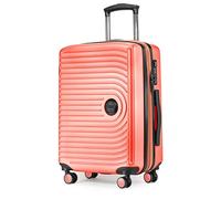 Hauptstadtkoffer Mitte - Hand Luggage 55x40x23, TSA, 4 Wheels, Travel Suitcase, Hard-Shell Suitcase, Rolling Suitcase, Hand Luggage Suitcase, Cabin Luggage Suitcase, Coral