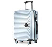 Hauptstadtkoffer MITTE - Hand Luggage, Cabin Trolley with Extension, TSA, 4 Double Spinner, 55 cm, 55 L, Pool Blue