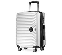 HAUPTSTADTKOFFER Mitte - Hand Luggage 55x40x23, TSA, 4 Wheels, Travel Suitcase, Hard-Shell Suitcase, Rolling Suitcase, Hand Luggage Suitcase, Cabin Luggage Suitcase, White Matt