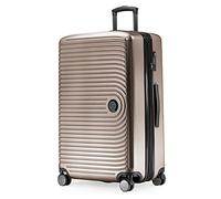 Hauptstadtkoffer - MITTE - Large Hard Shell Luggage, Expandable Suitcase, TSA, 4 Double Wheels, 77 cm, Champagne