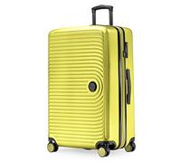 HAUPTSTADTKOFFER Mitte - Large Hard-Shell Suitcase, TSA, 4 Wheels, Check-In Luggage with 8 cm Volume Expansion, 77cm, 130 liters, Fern