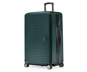 Hauptstadtkoffer - MITTE - Large Hard Shell Luggage, Expandable Suitcase, TSA, 4 Double Wheels, 77 cm, Forest Green