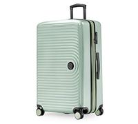 HAUPTSTADTKOFFER Mitte - Large Hard-Shell Suitcase, TSA, 4 Wheels, Check-In Luggage with 8 cm Volume Expansion, 77cm, 130 liters, Mint