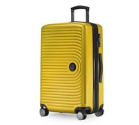 Hauptstadtkoffer - MITTE - Medium Sized Hard Shell Luggage, Expandable Suitcase, TSA, 4 Double Wheels, 68 cm, 88 liters, Yellow