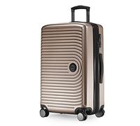 Hauptstadtkoffer - MITTE - Medium Sized Hard Shell Luggage, Expandable Suitcase, TSA, 4 Double Wheels, 68 cm, 88 liters, Champagne