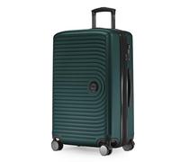 HAUPTSTADTKOFFER Mitte - Medium-Sized Hard-Shell Suitcase, TSA, 4 Wheels, Check-In Luggage with 8 cm Volume Expansion, 68 cm, 88 L, Forest Green