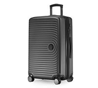 HAUPTSTADTKOFFER Mitte - Medium-Sized Hard-Shell Suitcase, TSA, 4 Wheels, Check-In Luggage with 8 cm Volume Expansion, 68 cm, 88 L, Graphites