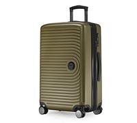 HAUPTSTADTKOFFER Mitte - Medium-Sized Hard-Shell Suitcase, TSA, 4 Wheels, Check-In Luggage with 8 cm Volume Expansion, 68 cm, 88 L, Avocado