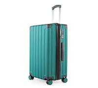 Hauptstadtkoffer Q-Damm - Hand Luggage 54x37x21, TSA, 4 Wheels, Travel Suitcase, Hard-Shell Suitcase, Rolling Suitcase, Hand Luggage Suitcase, Cabin Luggage Suitcase, Aqua Green