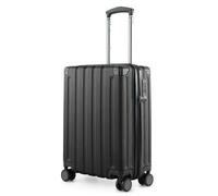 Hauptstadtkoffer Q-Damm - Large Hard-Shell Suitcase, TSA, 4 Wheels, Check-in Luggage with 6 cm Volume Expansion, 78 cm, 133 liters, Black