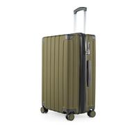 Hauptstadtkoffer Q-Damm - Large Hard-Shell Suitcase, TSA, 4 Wheels, Check-in Luggage with 6 cm Volume Expansion, 78 cm, 133 liters, Avocado