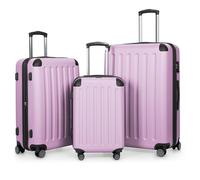 Hauptstadtkoffer Spree - 3-Piece Luggage Set - Carry-On Suitcase 55 cm, Medium Suitcase 65 cm & Large Travel Suitcase 75 cm, ABS+PC Hardshell, TSA Combination Lock, Flieder