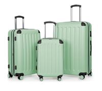 Hauptstadtkoffer Spree - 3-Piece Luggage Set - Carry-On Suitcase 55 cm, Medium Suitcase 65 cm & Large Travel Suitcase 75 cm, ABS+PC Hardshell, TSA Combination Lock, Mint