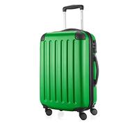 Hauptstadtkoffer Spree - Cabin Luggage, 55 × 35 × 20 cm for All Airlines, Travel Suitcase, Hard Shell Trolley, Carry-On Suitcase, Green
