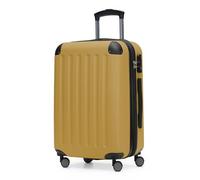 Hauptstadtkoffer Spree - Cabin Luggage, 55 × 35 × 20 cm for All Airlines, Travel Suitcase, Hard Shell Trolley, Carry-On Suitcase, Autumn Gold