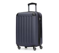 HAUPTSTADTKOFFER - SPREE - Carry on luggage Suitcase Hardside Spinner Trolley Expandable. 55 cm, TSA, Darkblue