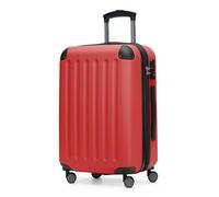 Hauptstadtkoffer Spree - Cabin Luggage, 55 × 35 × 20 cm for All Airlines, Travel Suitcase, Hard Shell Trolley, Carry-On Suitcase, Red