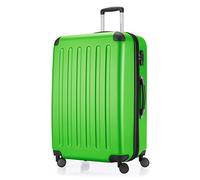 HAUPTSTADTKOFFER - SPREE hard shell suitcase, trolley suitcase, travel suitcase, 4 double wheels, apple green, Koffer-Set, Case