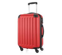HAUPTSTADTKOFFER - SPREE - Hartschalen-Koffer Koffer Trolley Rollkoffer Reisekoffer, TSA, Hand Luggage, 75 cm, 128 liters, Red (Rot)