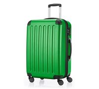 HAUPTSTADTKOFFER Spree - Hartschalen-Koffer Koffer Trolley Rollkoffer Reisekoffer, TSA, Hand Luggage, 75 cm, 119 liters, Green