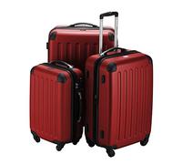 Hauptstadtkoffer Spree - Large Hardshell Suitcase, TSA Lock, 4 Double Wheels, Trolley Luggage, Rolling Suitcase, Travel Case with Expandable Capacity, 75 cm, 119 Liters, Red