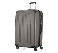 Hauptstadtkoffer Spree - Large Hardshell Suitcase, TSA Lock, 4 Double Wheels, Trolley Luggage, Rolling Suitcase, Travel Case with Expandable Capacity, 75 cm, 119 Liters, Graphite