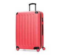 Hauptstadtkoffer Spree - Large Hardshell Suitcase, TSA Lock, 4 Double Wheels, Trolley Luggage, Rolling Suitcase, Travel Case with Expandable Capacity, 75 cm, 119 Liters, Coral