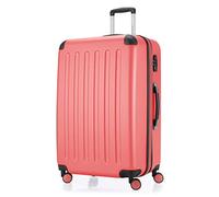 HAUPTSTADTKOFFER - Spree - Luggage Suitcase Hardside Spinner Trolley Expandable 75 cm TSA, Coral