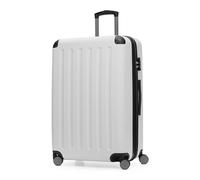 Hauptstadtkoffer Spree - Large Hardshell Suitcase, TSA Lock, 4 Double Wheels, Trolley Luggage, Rolling Suitcase, Travel Case with Expandable Capacity, 75 cm, 119 Liters, White