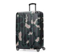 Hauptstadtkoffer Spree - Large Hardshell Suitcase, TSA Lock, 4 Double Wheels, Trolley Luggage, Rolling Suitcase, Travel Case with Expandable Capacity, 75 cm, 119 Liters, Camouflage