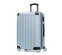 HAUPTSTADTKOFFER - Spree - Luggage Suitcase Hardside Spinner Trolley Expandable 65 cm TSA, Pool Blue,HK24-1203-PB
