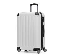 Hauptstadtkoffer Spree - Medium Hardshell Suitcase, TSA Lock, 4 Wheels, Trolley Luggage, Rolling Suitcase, Travel Case with Expandable Capacity, 65 cm, 74 Liters, White