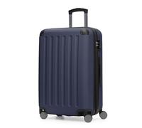 HAUPTSTADTKOFFER - SPREE hard shell suitcase, trolley suitcase, travel suitcase, 4 double wheels, darkblue, 65 cm Koffer, Case