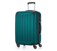 Hauptstadtkoffer Spree - Medium Hardshell Suitcase, TSA Lock, 4 Wheels, Trolley Luggage, Rolling Suitcase, Travel Case with Expandable Capacity, 65 cm, 74 Liters, Aquagreen
